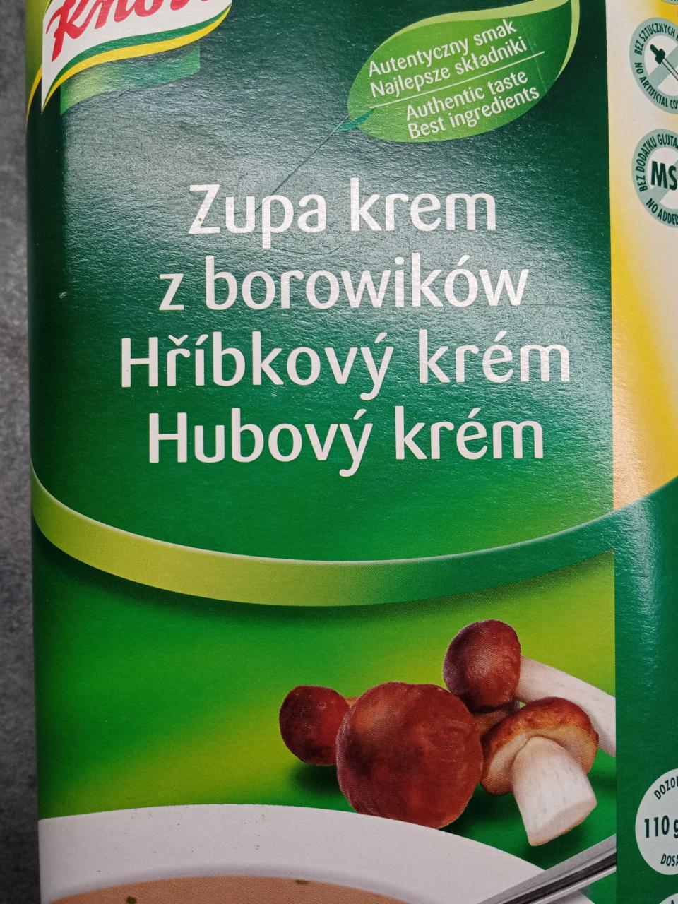 Fotografie - Hubový krém Knorr