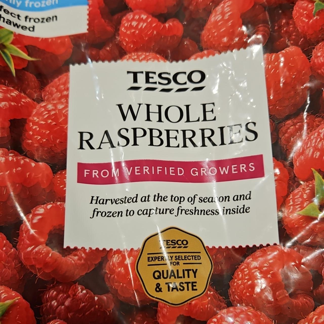 Fotografie - Whole Raspberries Tesco