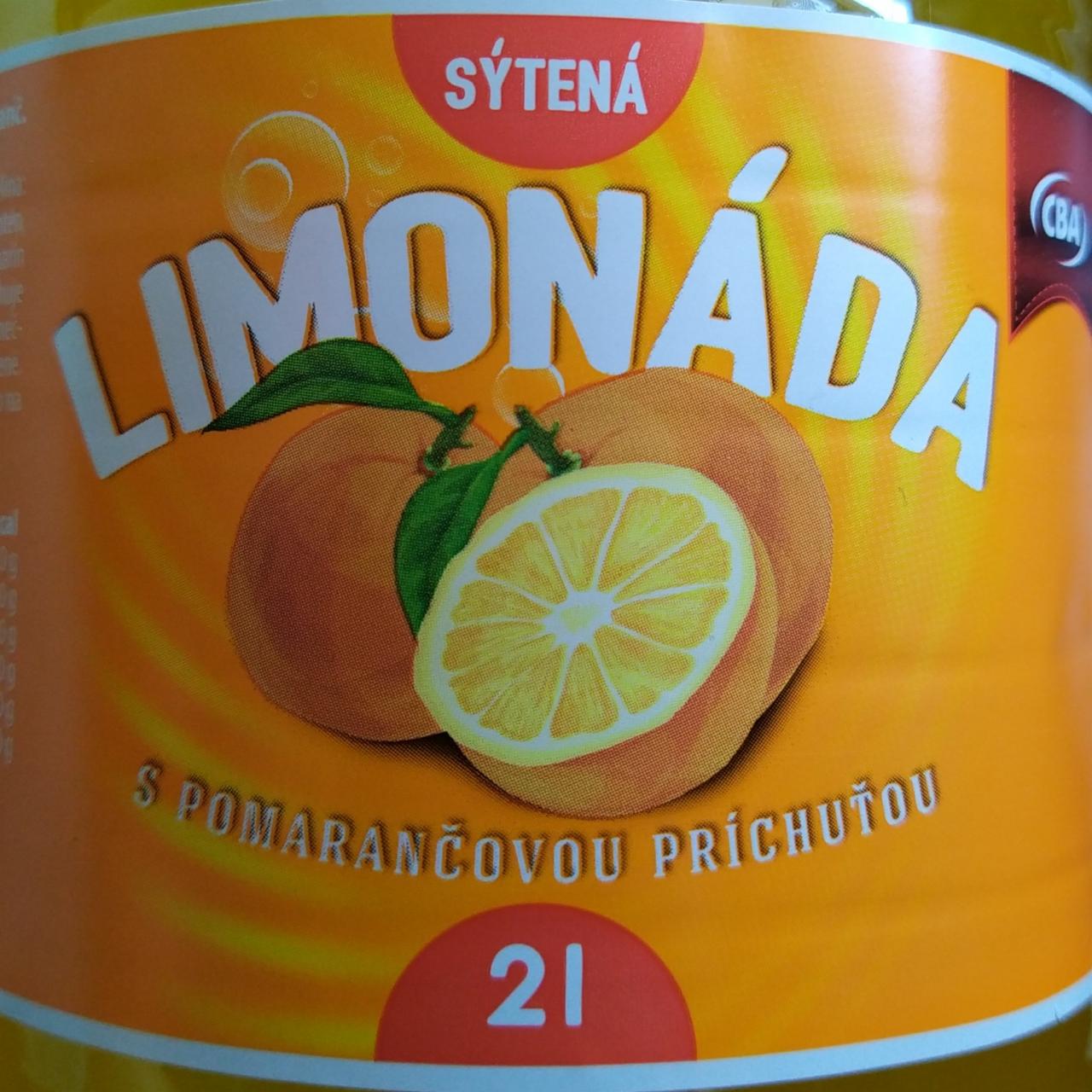 Fotografie - Limonáda s pomarančovou príchuťou sýtená CBA