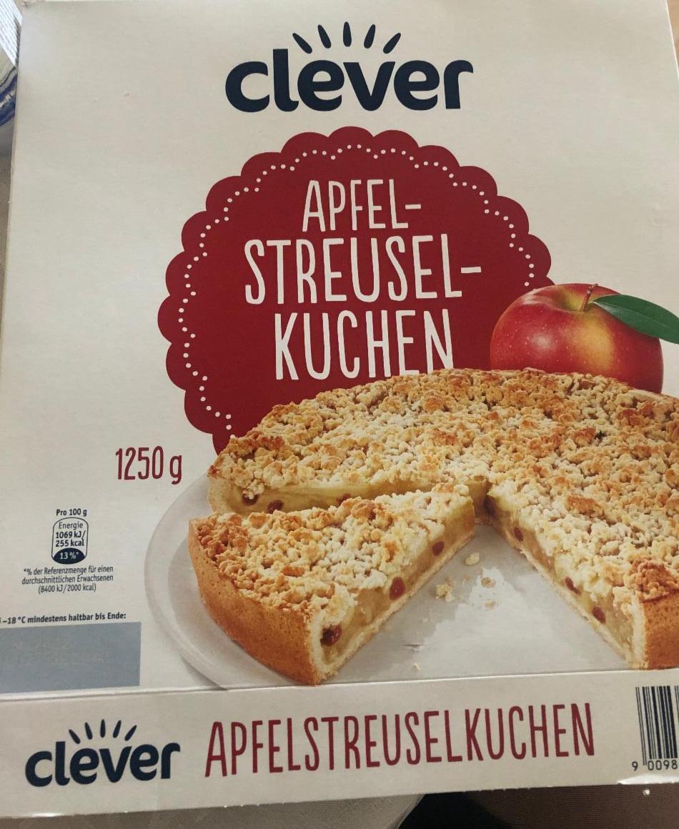 Fotografie - apfel streusel kuchen