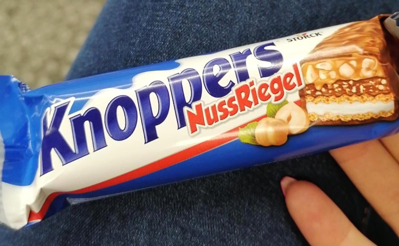 Fotografie - Knoppers NutBar Nussriegel Storck