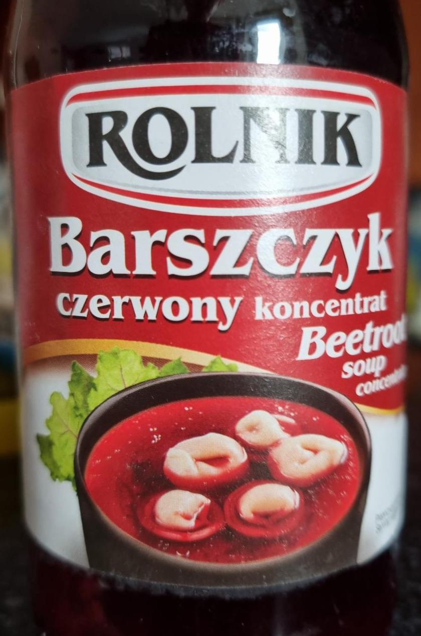 Fotografie - Barszczyk czerwony koncentrat Rolnik 