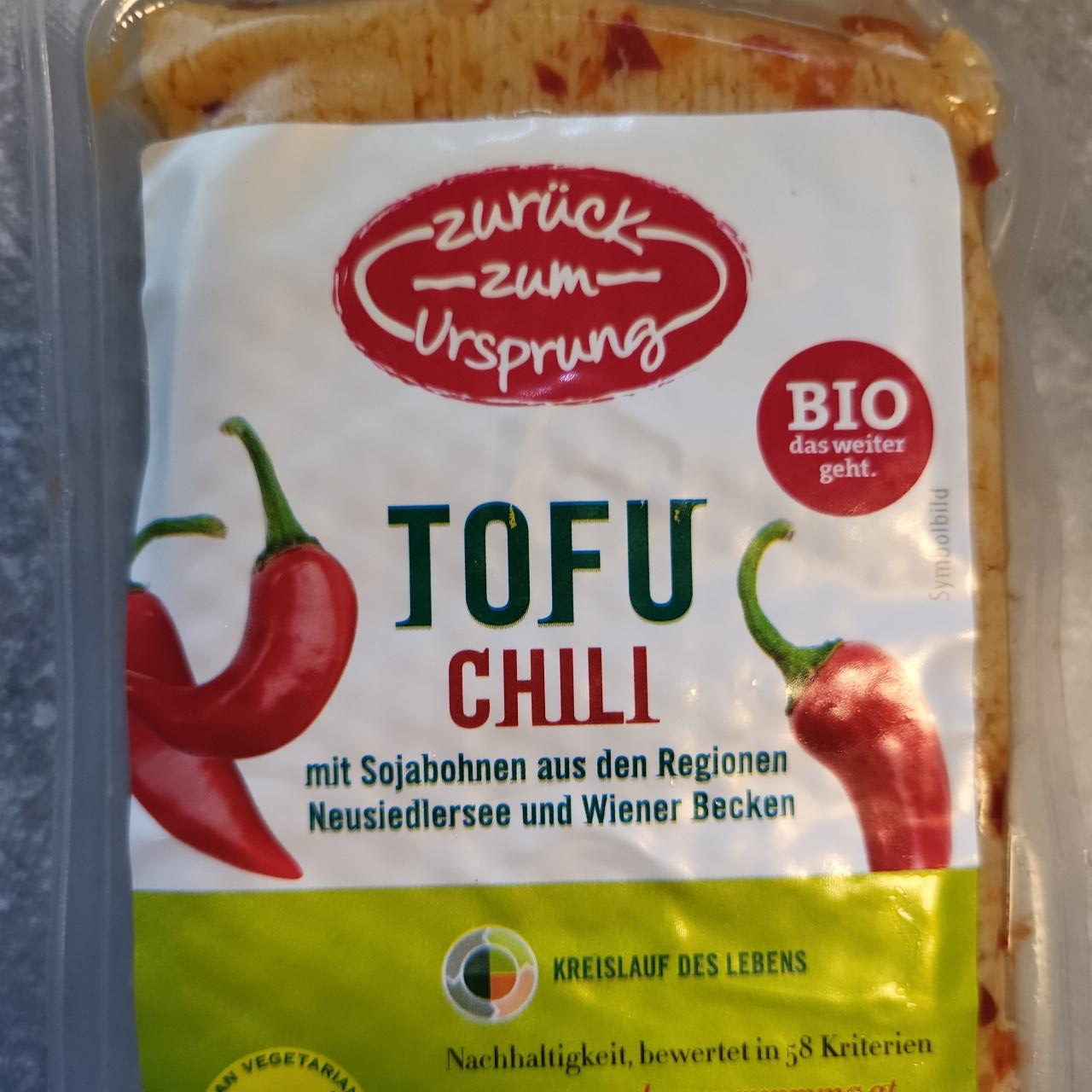 Fotografie - Tofu Chili Bio Zurück zum Ursprung