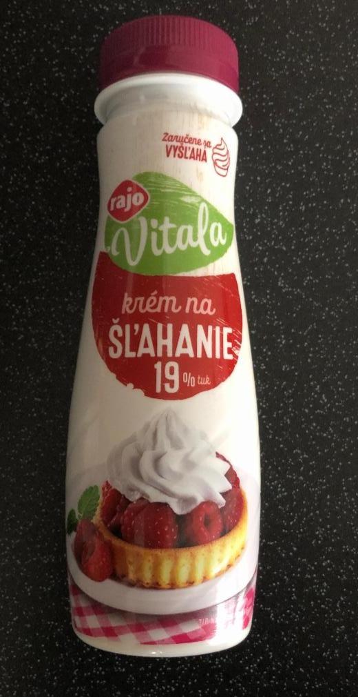 Fotografie - Vitala krém na šľahanie 19% Rajo