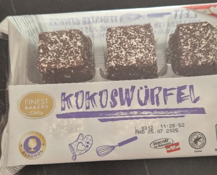 Fotografie - Kokoswürfel Finest Bakery