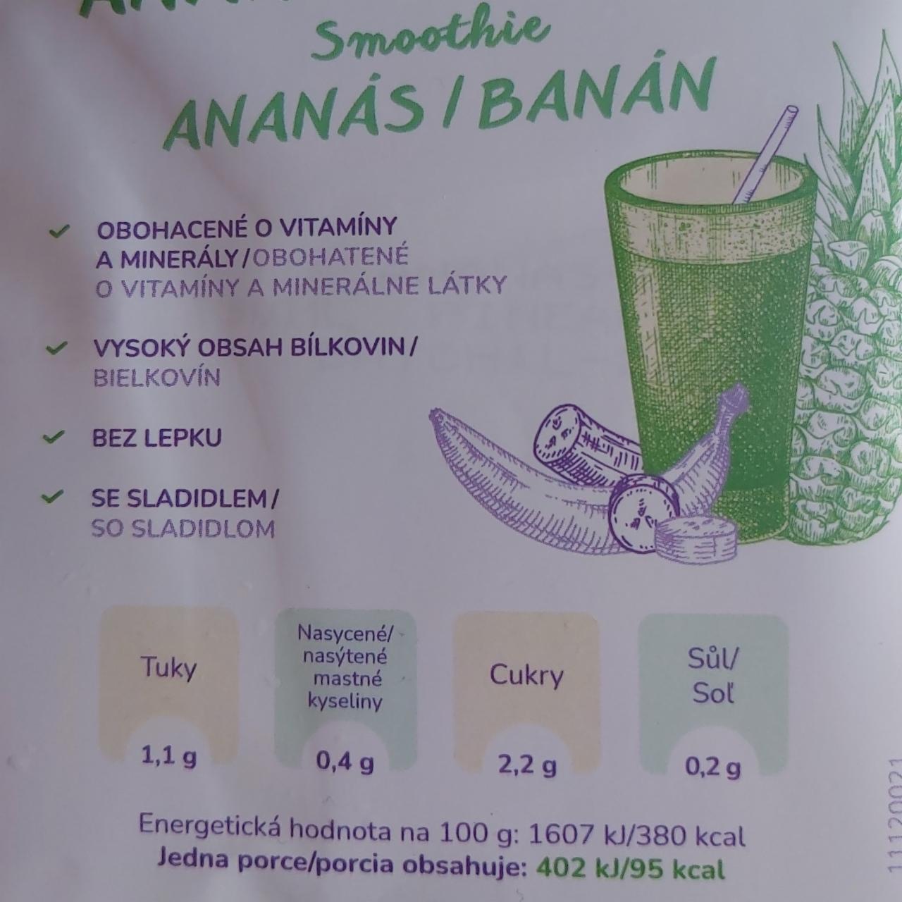 Fotografie - Smoothie Ananás / Banán Prodietix