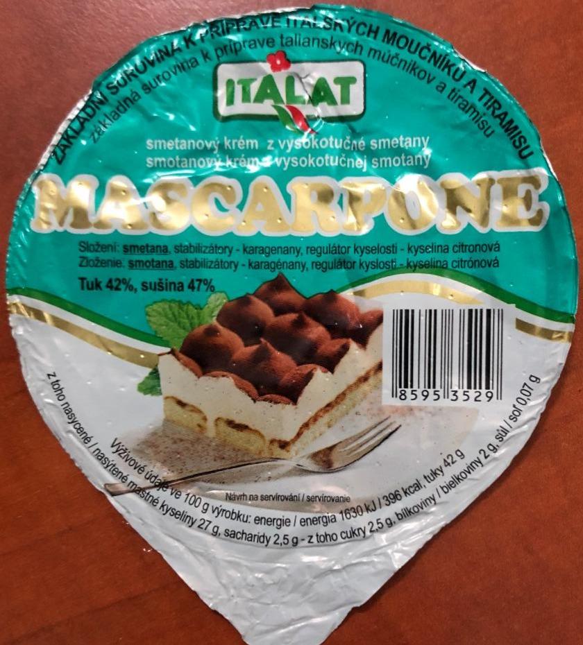 Fotografie - Mascarpone smetanový krém Italat