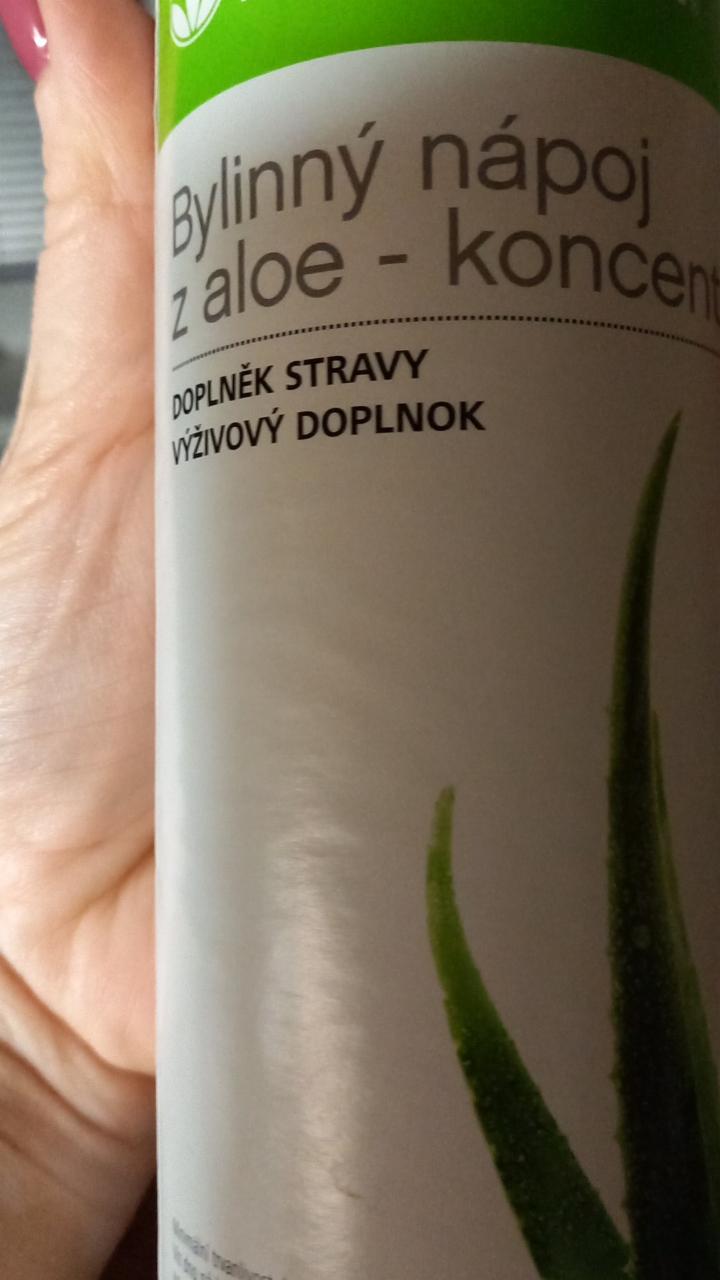 Fotografie - Bylinný nápoj z aloe koncentrát 