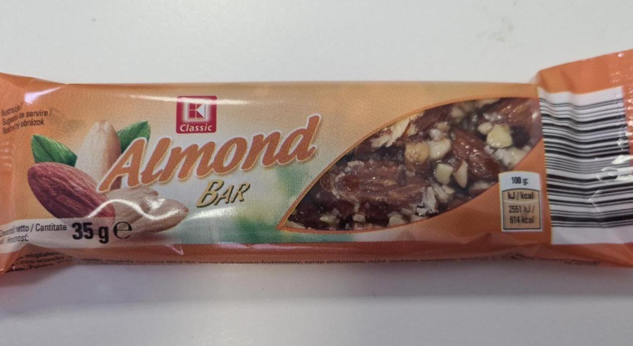 Fotografie - Almond bar K-Classic