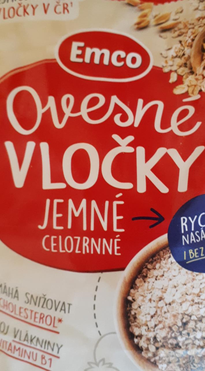 Fotografie - Ovesné vločky jemné celozrnné Emco