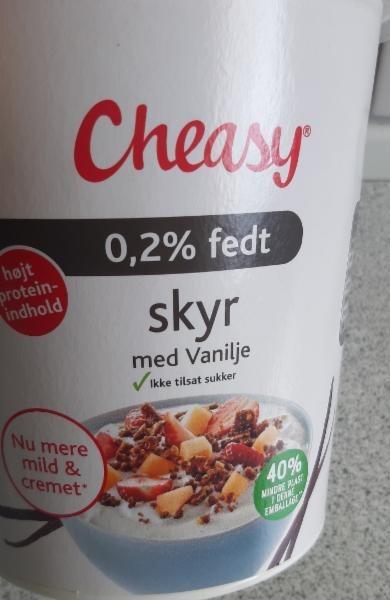 Fotografie - Skyr vanilka CHEASY 2% tuk