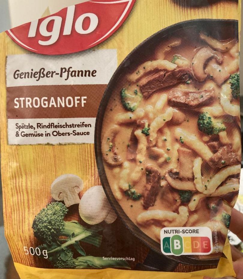 Fotografie - Stroganoff geniesser-pfanne Iglo