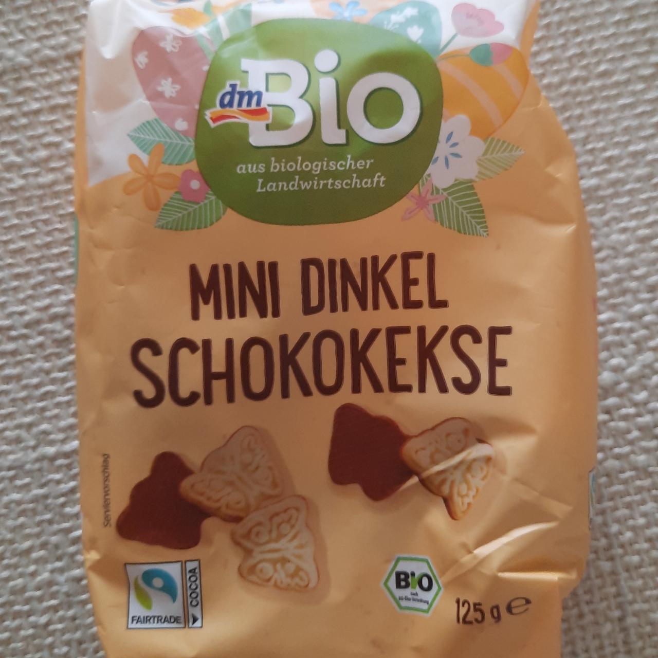 Fotografie - Mini Dinkel Schokokekse dmBio