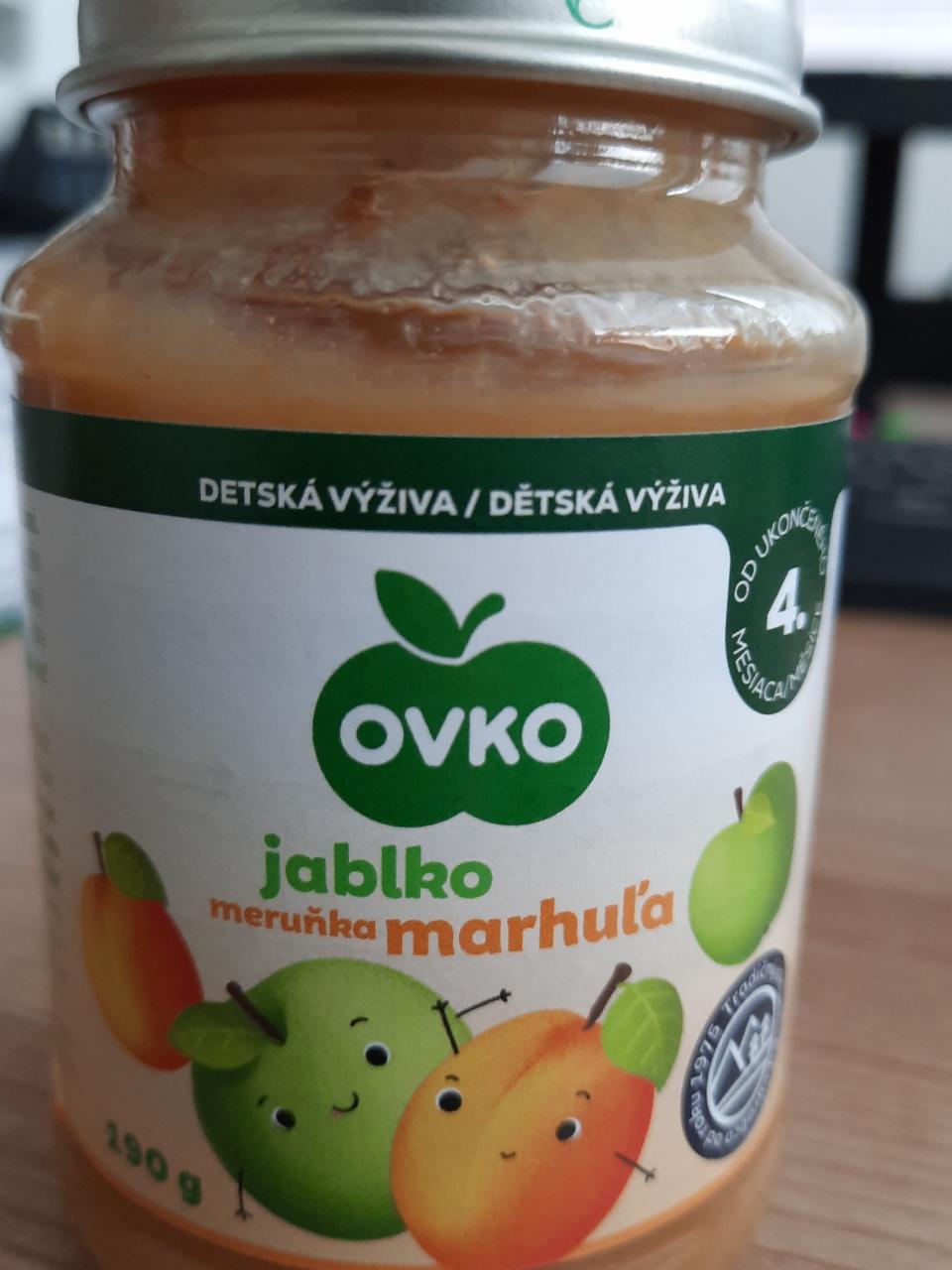 Fotografie - Ovko jablko marhuľa