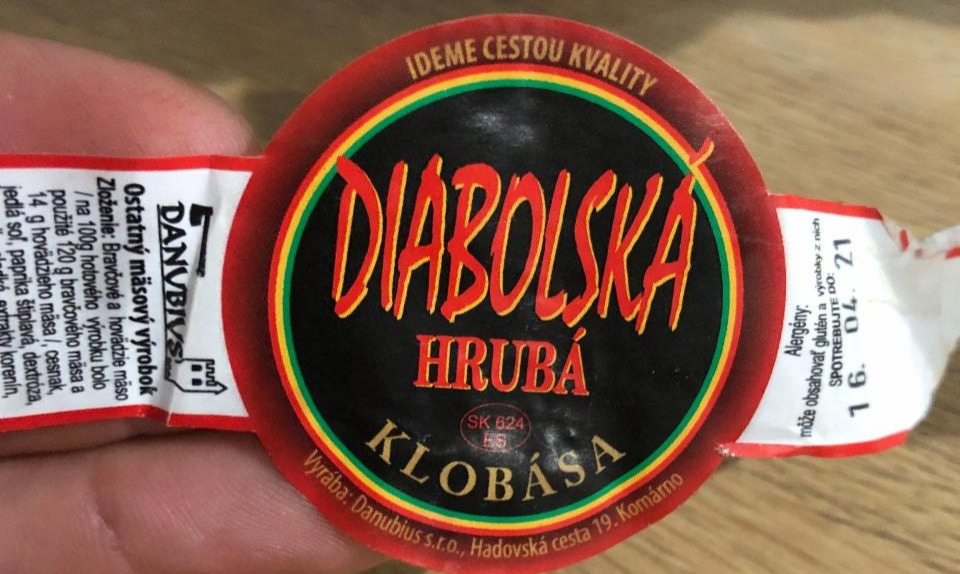 Fotografie - diabolská hrubá klobása