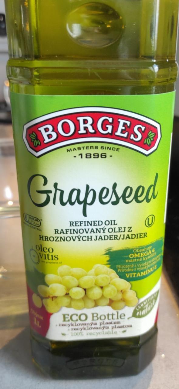 Fotografie - Borges Grapeseed rafinovaný olej z hroznových jadier