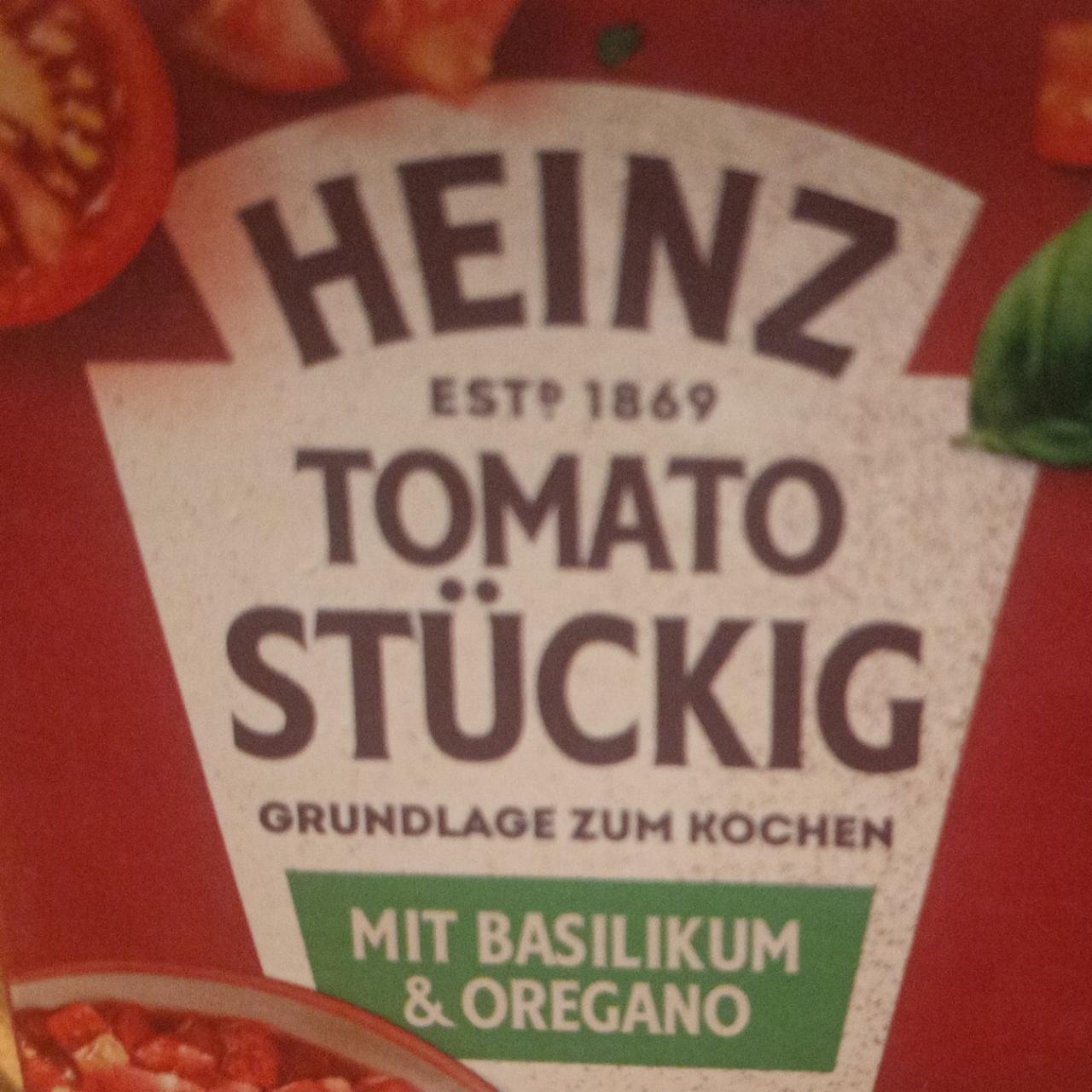 Fotografie - Tomato Stückig Mit Basilikum & Oregano Heinz