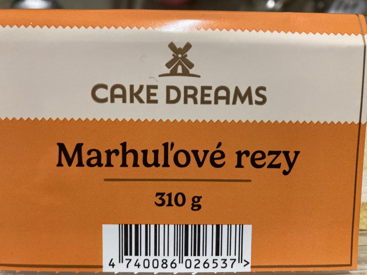Fotografie - Marhuľové rezy Cake Dreams