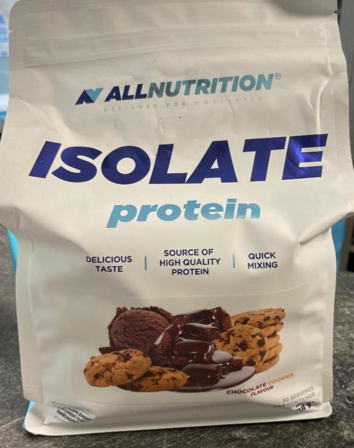 Fotografie - Isolate protein Chocolate cookies Allnutrition