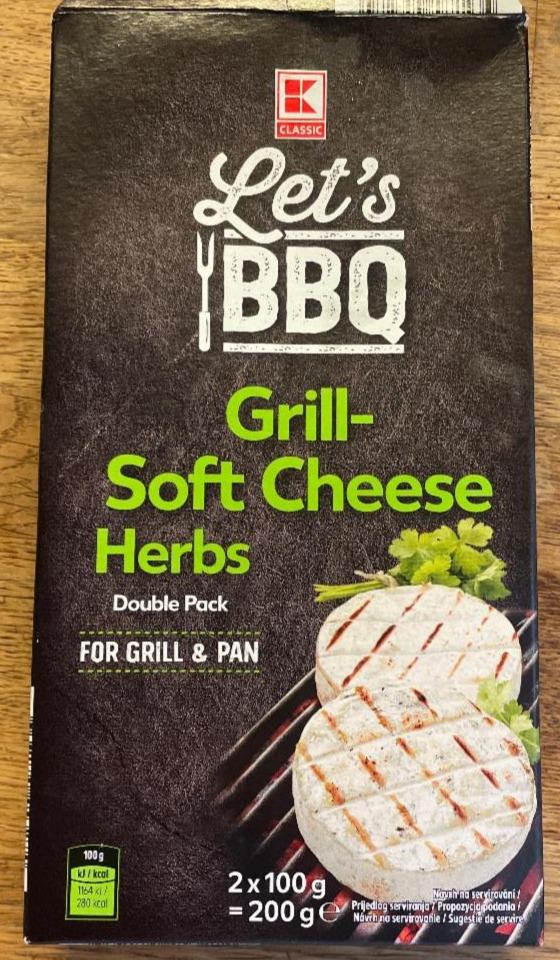 Fotografie - Let's BBQ Grill-soft cheese herbs K-Classic
