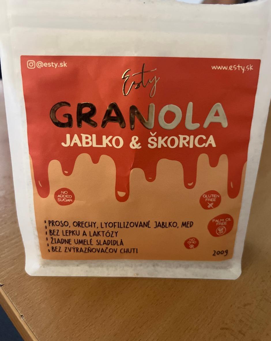 Fotografie - Granola Jablko & Škorica Esty