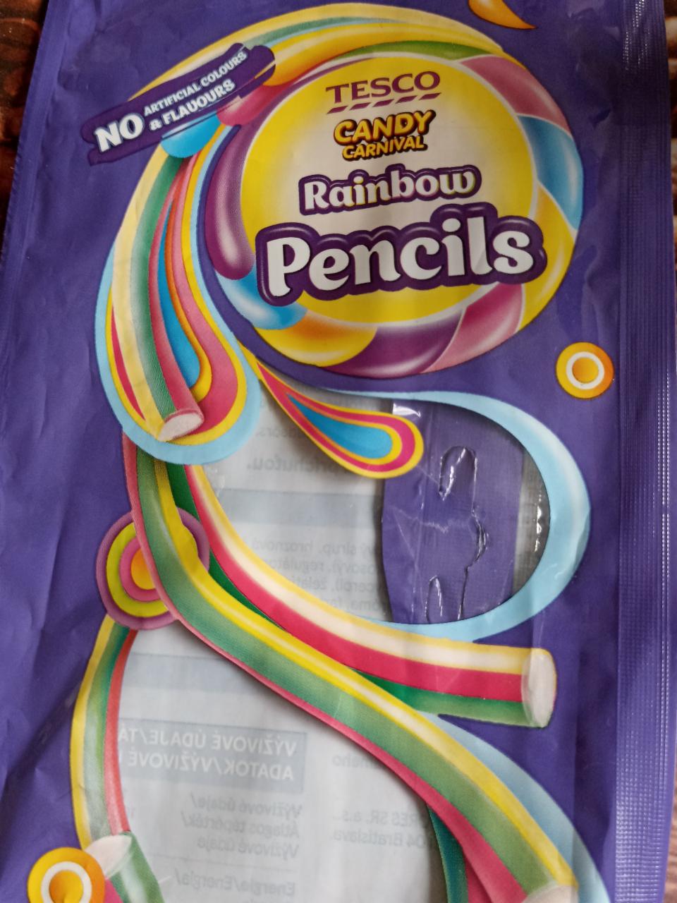 Fotografie - Candy Carnival Rainbow Pencils Tesco