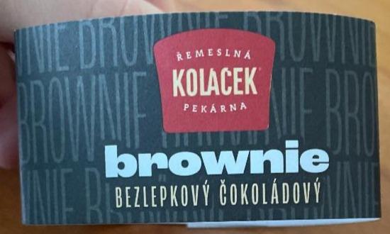 Fotografie - Brownie bezlepkový čokoládový Koláčkova pekárna