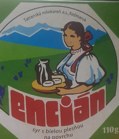 Fotografie - Encian syr s bielou plesnou Tatranská mliekáreň
