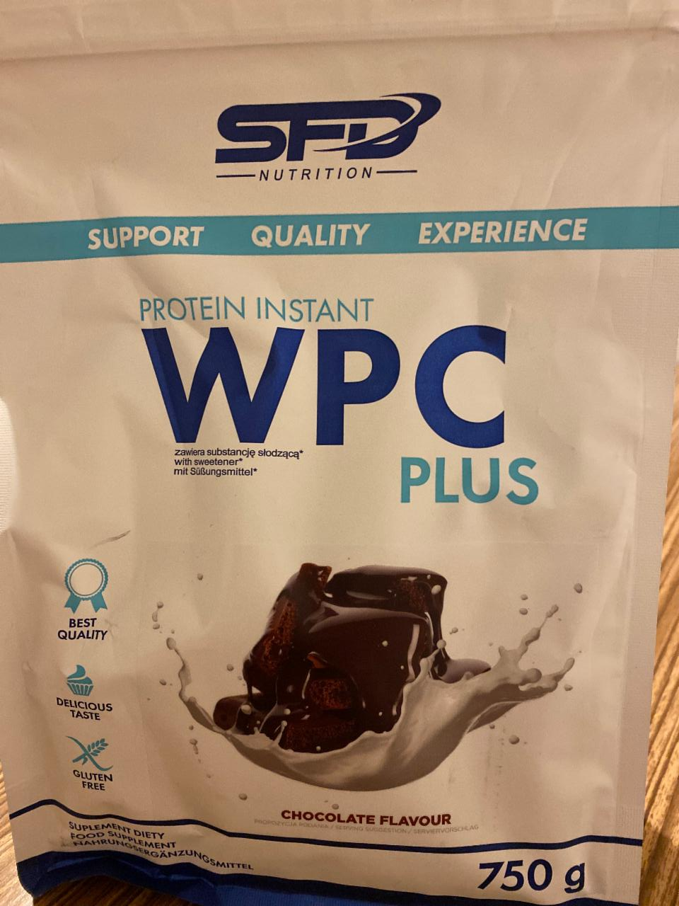 Fotografie - WPC Plus Protein Instant Chocolate SFD Nutrition