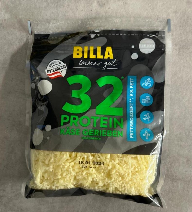 Fotografie - 32 Protein Käse Gerieben Billa