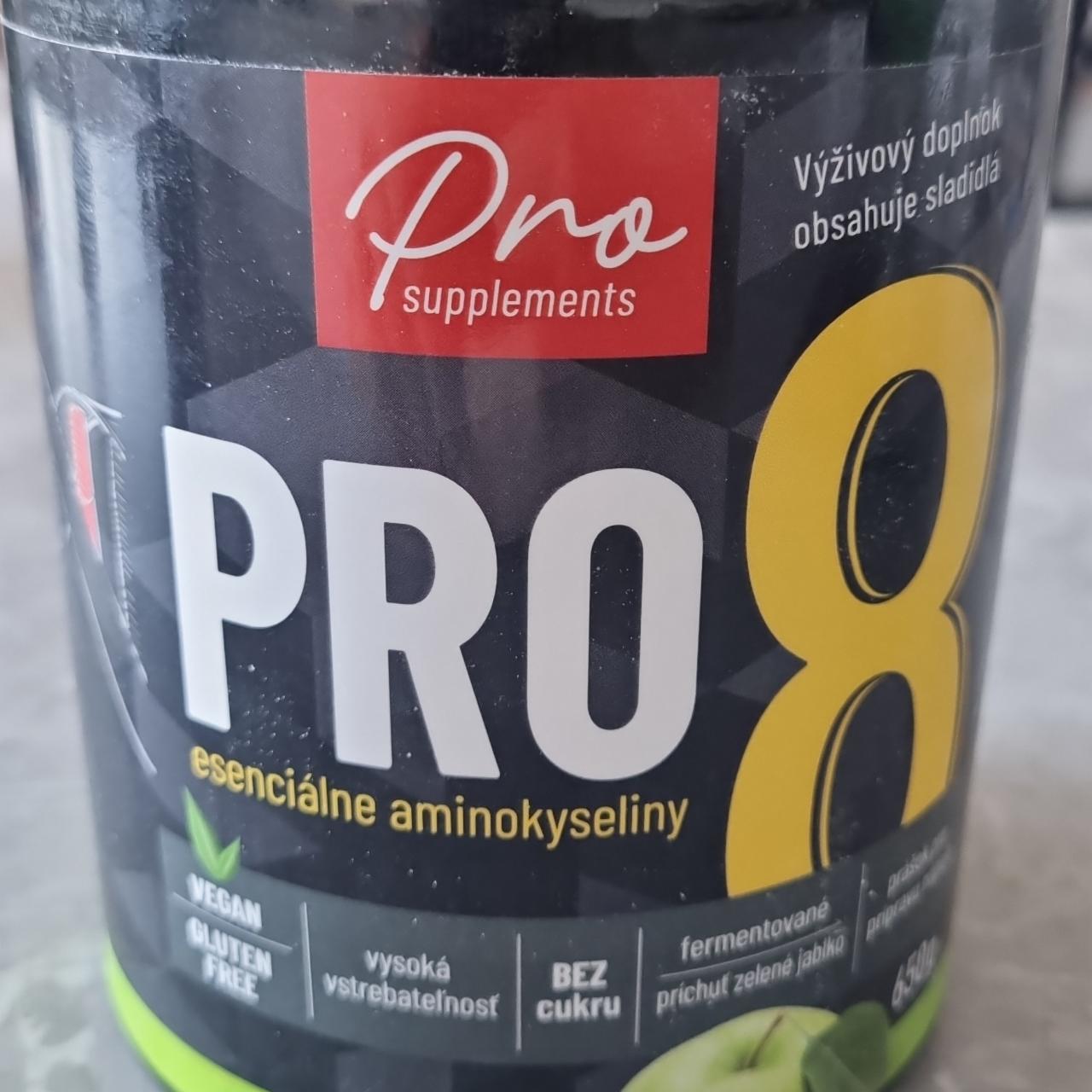 Fotografie - PRO8 esenciálne aminokyseliny Zelené Jablko Pro supplements