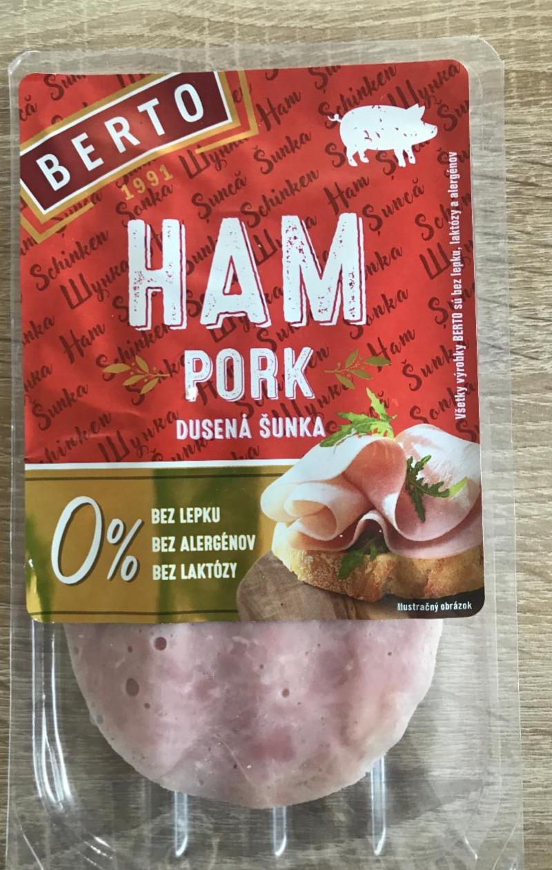 Fotografie - Ham Pork Dusená šunka Berto