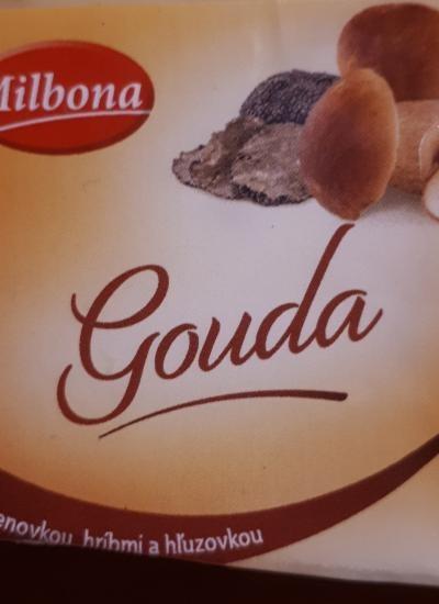 Fotografie - Gouda so senovkou, hríbmi a hľuzovkou