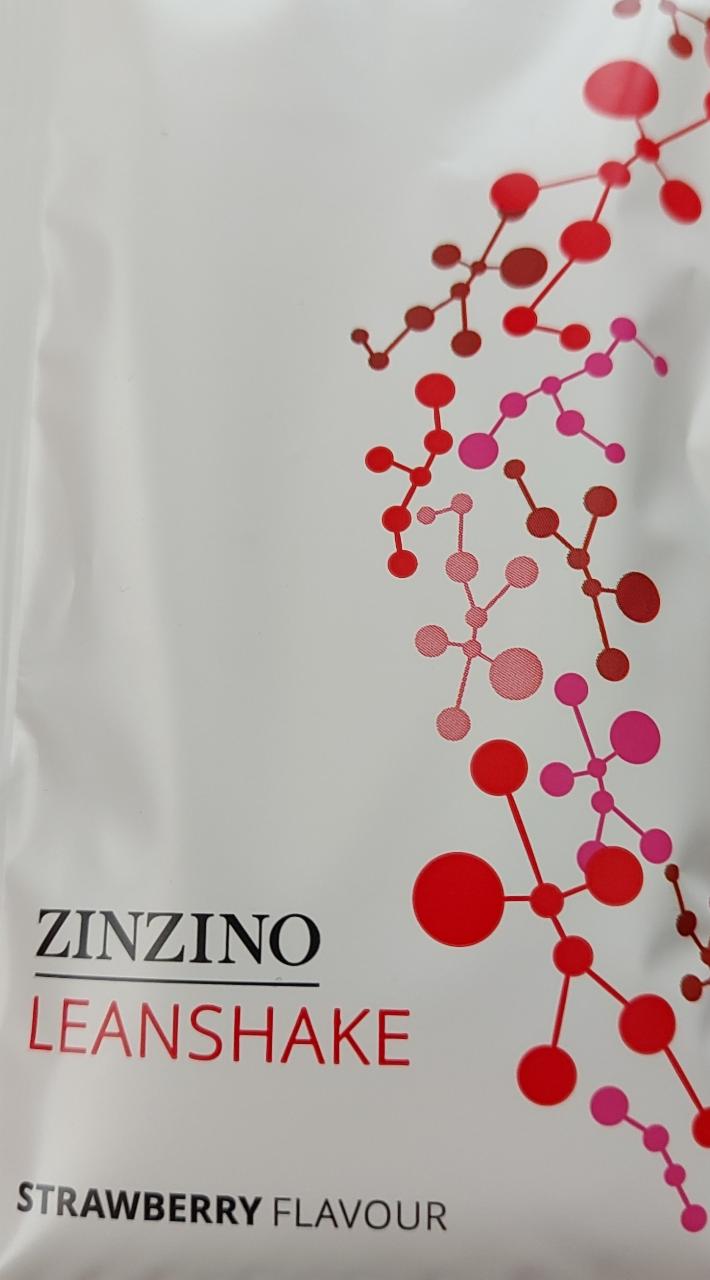 Fotografie - Leanshake strawberry flavour Zinzino