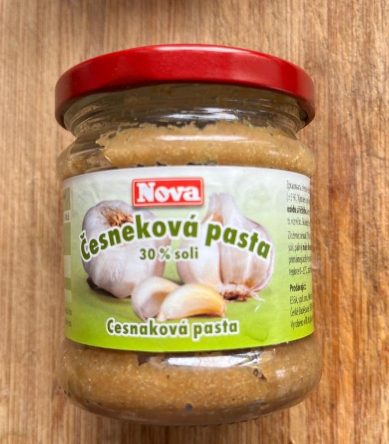 Fotografie - Česneková pasta 30% soli Nova