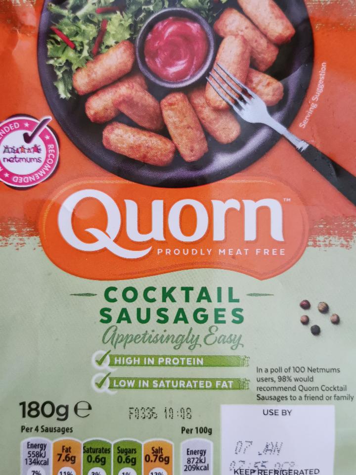 Fotografie - Cocktail Sausages Quorn