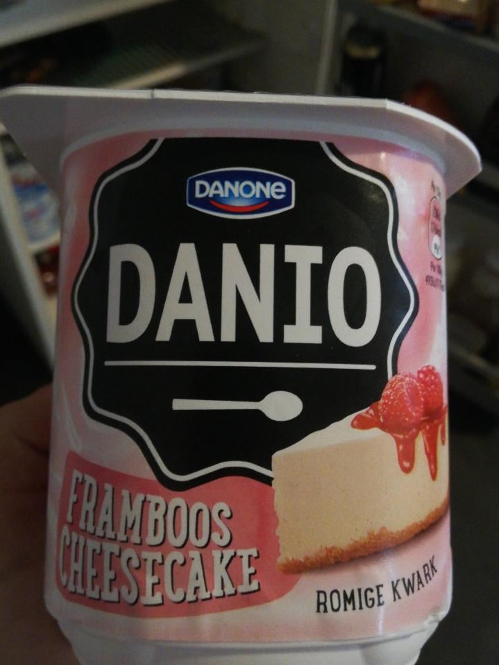 Fotografie - Danio framboos cheesecake