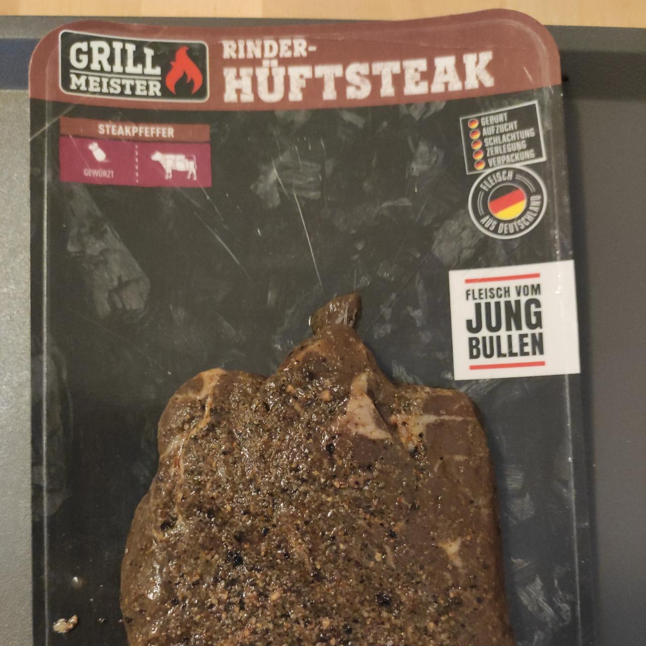 Fotografie - Rinder-Hüfsteak Grill Meister