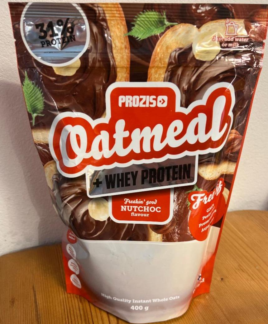 Fotografie - Oatmeal + Whey protein Nutchoc flavour Prozis