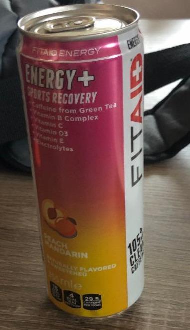 Fotografie - FitAid Energy+ Peach Mandarin