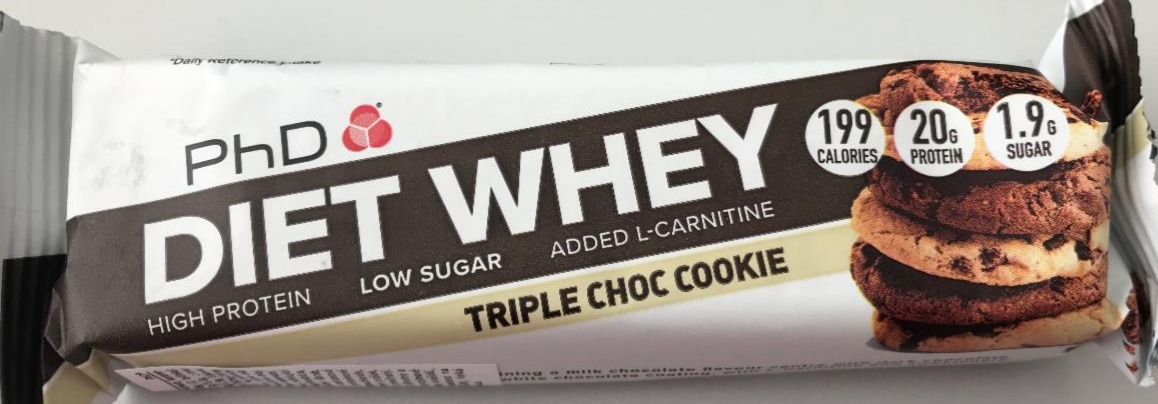 Fotografie - Diet Whey High Protein Bar Salted Caramel PhD Nutrition