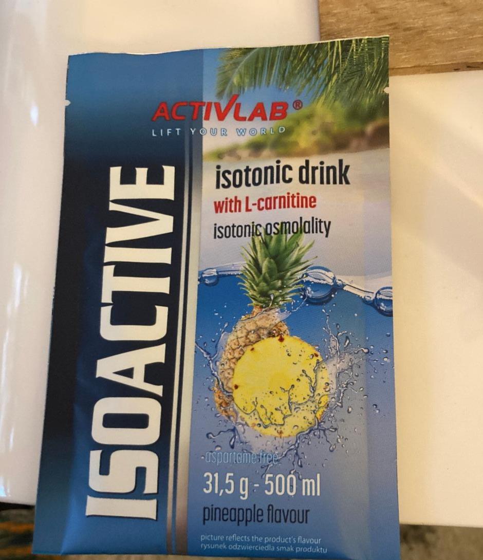 Fotografie - Isoactive isotonic drink pineapple