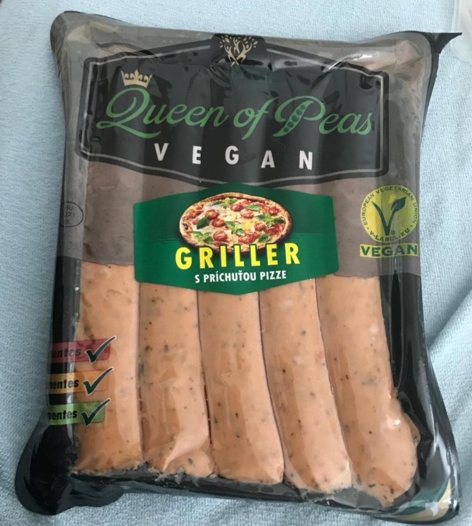 Fotografie - Queen of Peas vegan GRILLER s príchuťou pizze