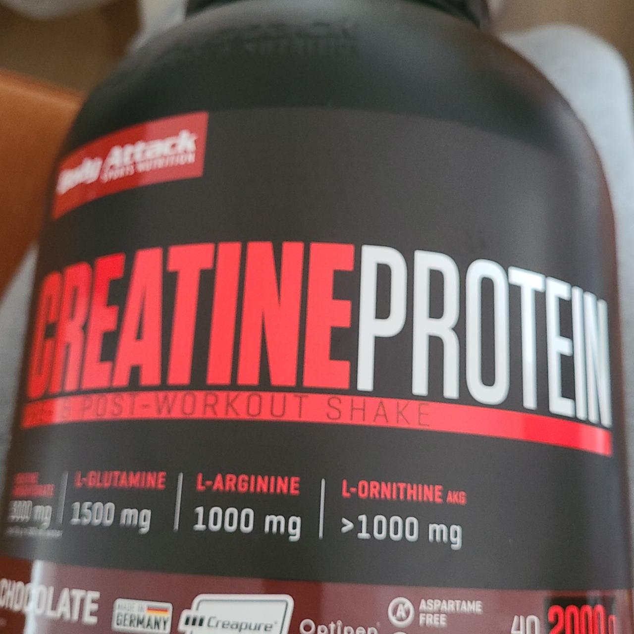 Fotografie - Body Attack Creatine protein