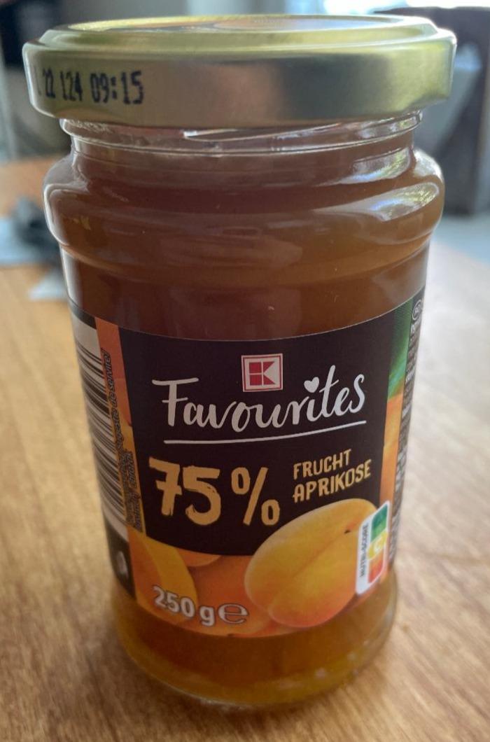 Fotografie - 75% Frucht Aprikose K-Favourites