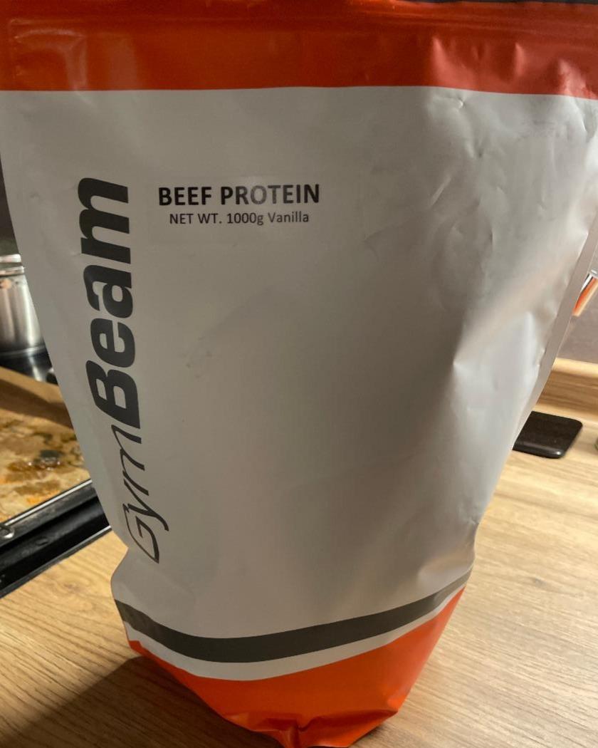 Fotografie - Beef Protein Vanilla GymBeam