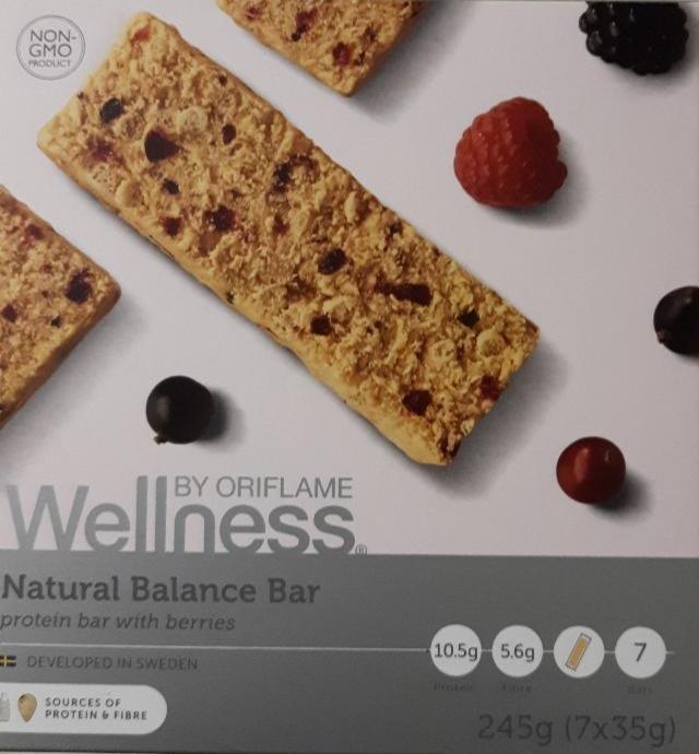 Fotografie - Wellness by Oriflame Natural balance bar with berries