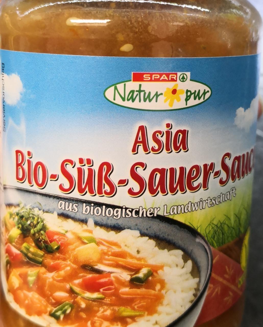 Fotografie - Asia Bio-Süß-Sauer-Sauce Spar Natur pur