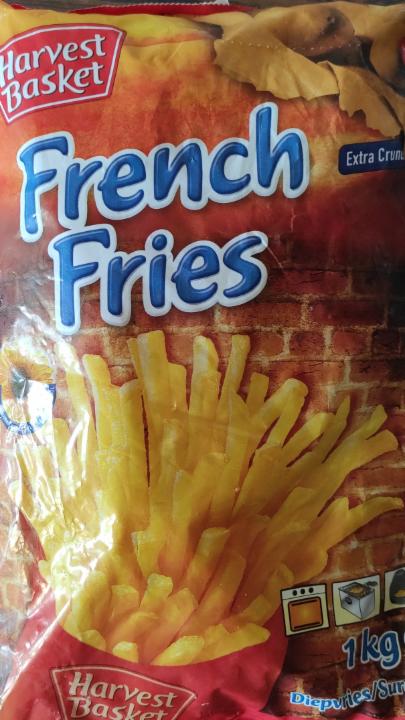 Fotografie - french fries harvest basket extra crunchy