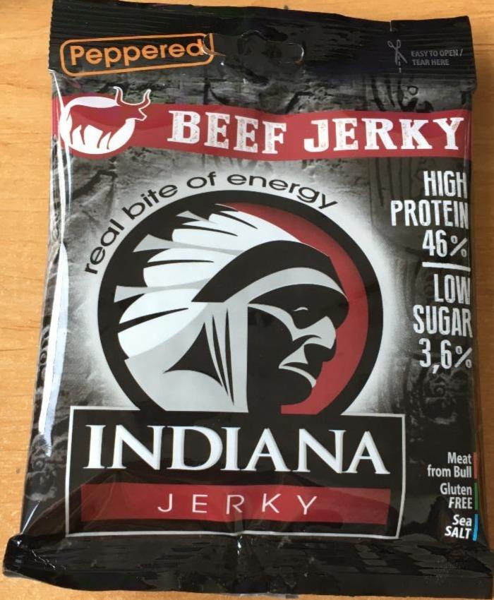 Fotografie - Beef Jerky Peppered Indiana Jerky